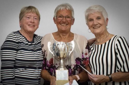 Ladies' 3 Bowl Pairs - R/Up Yvonne Mallaburn/Lynne Lowthian, Winners Elsie Dodds/Linda Dodsworth